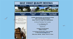 Desktop Screenshot of gulfcoastqualityrentals.com